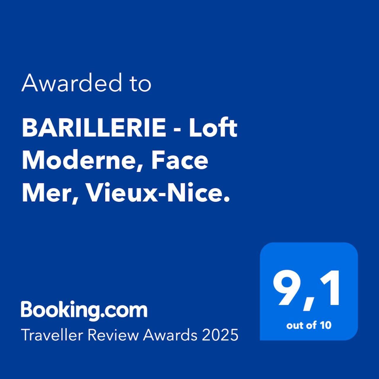 Barillerie - Loft Moderne, Face Mer, Vieux-nice. * Nizza